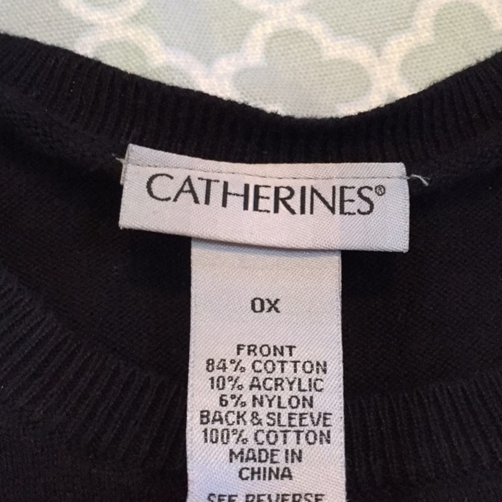 Catherines Polar Bear Sweater 0X - Picture 5 of 7